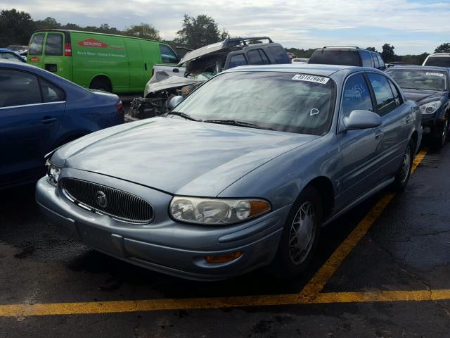 1G4HP52K13U205698 - 2003 BUICK LESABRE CU BLUE photo 2