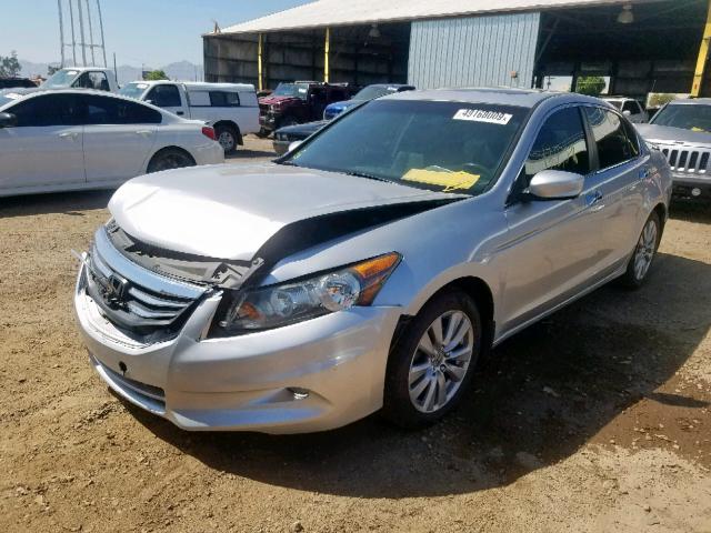 1HGCP3F85CA015844 - 2012 HONDA ACCORD EXL SILVER photo 2