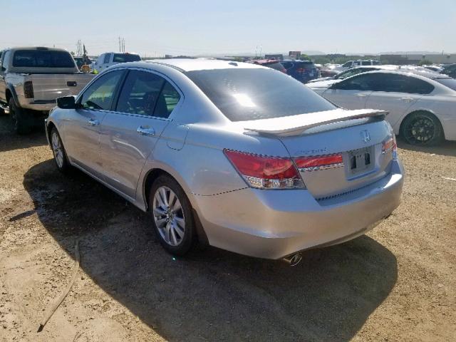 1HGCP3F85CA015844 - 2012 HONDA ACCORD EXL SILVER photo 3