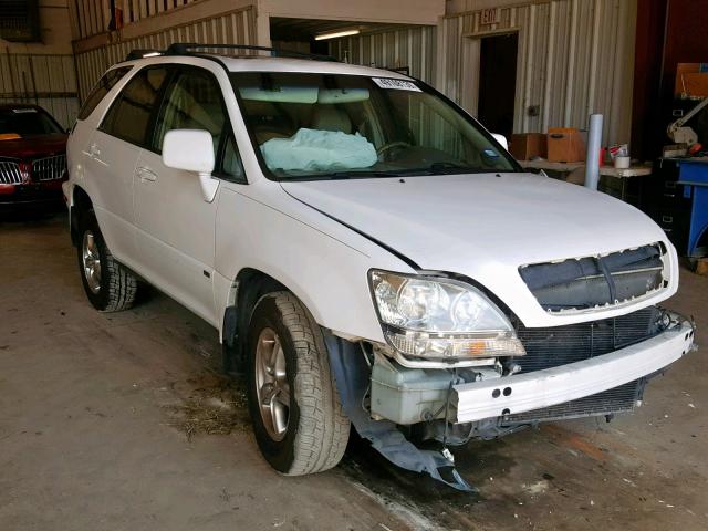 JTJGF10U220139388 - 2002 LEXUS RX 300 WHITE photo 1