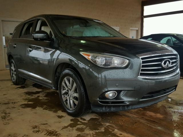 5N1AL0MM5DC315658 - 2013 INFINITI JX35 BASE GRAY photo 1