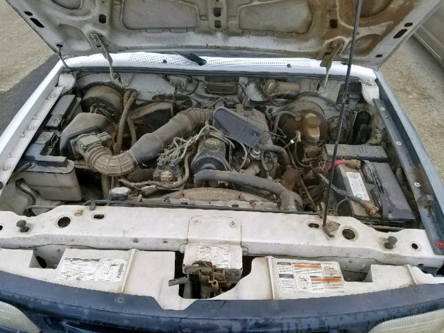 4F4CR16A8RTM95933 - 1994 MAZDA B2300 CAB WHITE photo 7