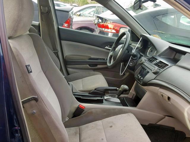 1HGCP26448A103198 - 2008 HONDA ACCORD LXP BLUE photo 5