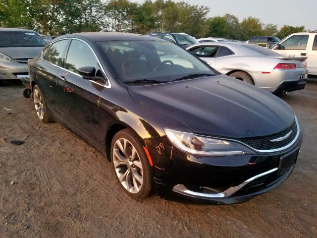 1C3CCCCB5FN534064 - 2015 CHRYSLER 200 C BLACK photo 1