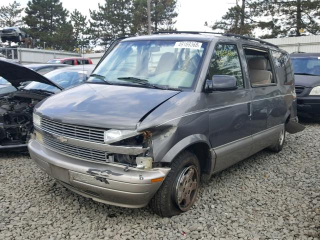 1GNDM19X44B131364 - 2004 CHEVROLET ASTRO GRAY photo 2