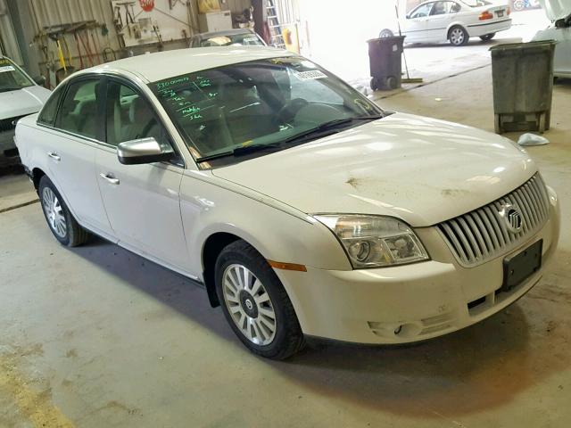 1MEHM40W29G617132 - 2009 MERCURY SABLE WHITE photo 1