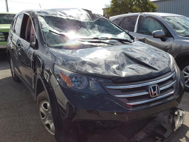 2HKRM3H31EH510721 - 2014 HONDA CR-V LX BLACK photo 1