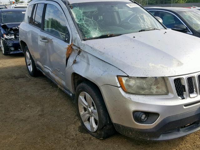 1J4NF1FBXBD235000 - 2011 JEEP COMPASS SP SILVER photo 9