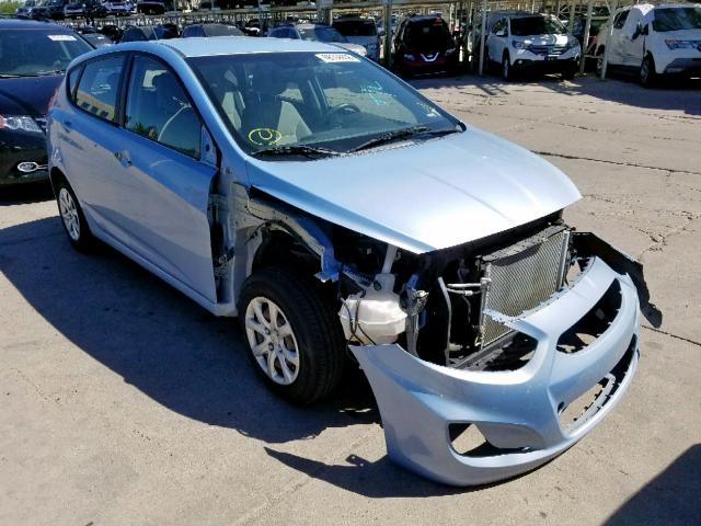 KMHCT5AE0DU084469 - 2013 HYUNDAI ACCENT GS BLUE photo 1