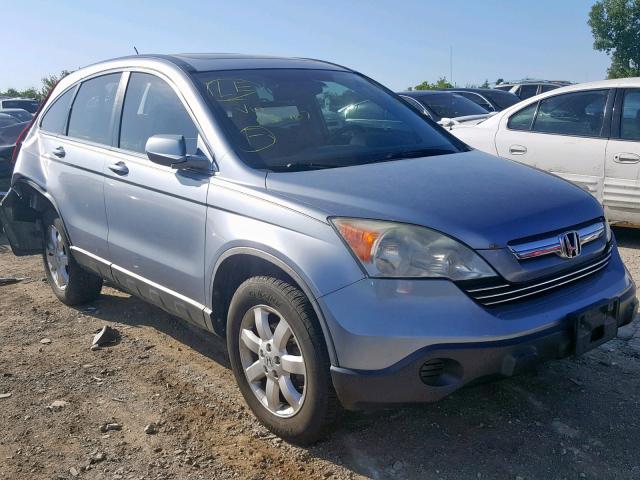 5J6RE48738L050767 - 2008 HONDA CR-V EXL SILVER photo 1