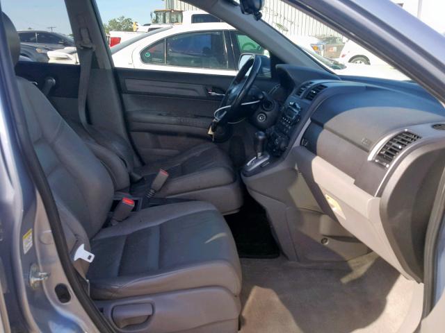 5J6RE48738L050767 - 2008 HONDA CR-V EXL SILVER photo 5