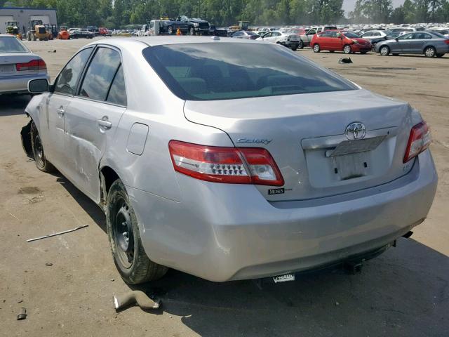 4T1BF3EK2BU763003 - 2011 TOYOTA CAMRY BASE GOLD photo 3