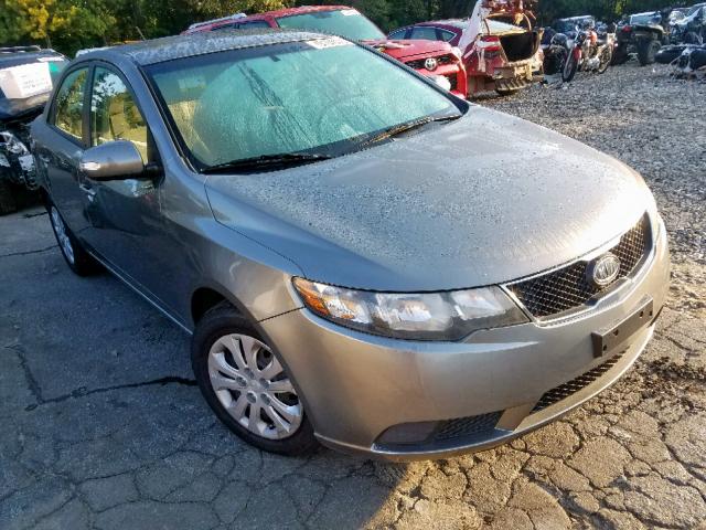 KNAFU4A24A5864945 - 2010 KIA FORTE EX GRAY photo 1