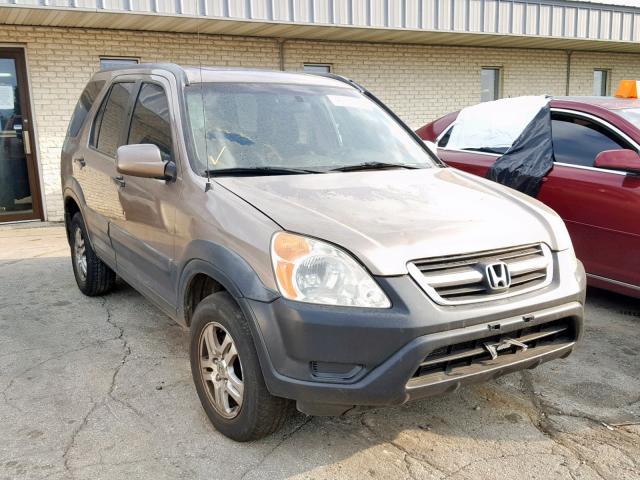 JHLRD788X3C040154 - 2003 HONDA CR-V EX GOLD photo 1