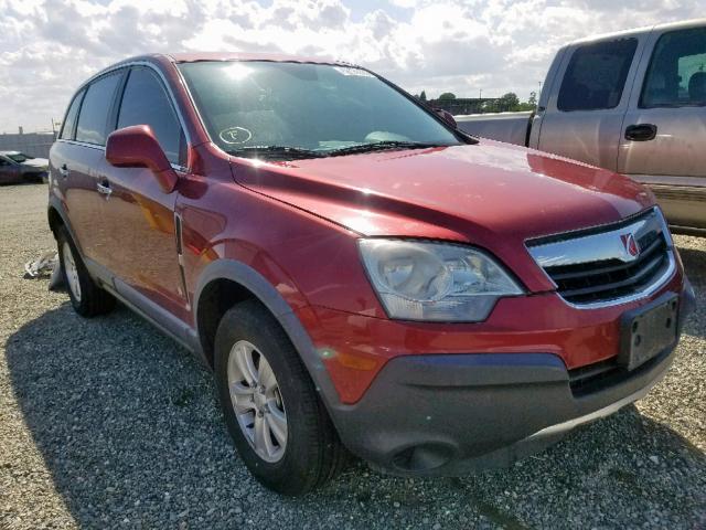 3GSCL33P38S687689 - 2008 SATURN VUE XE RED photo 1