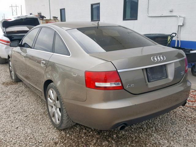 WAUDG74F15N101480 - 2005 AUDI A6 3.2 QUA TAN photo 4