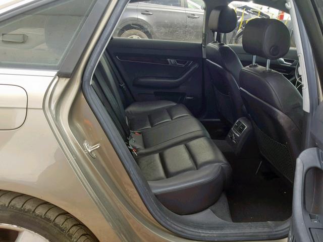 WAUDG74F15N101480 - 2005 AUDI A6 3.2 QUA TAN photo 6