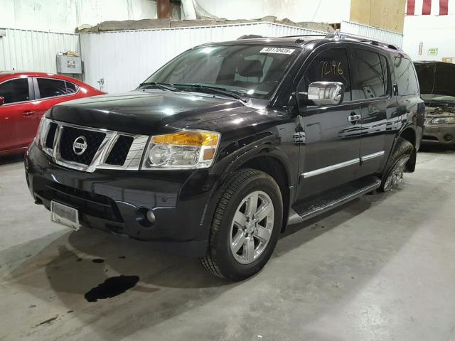 5N1AA0NC2EN602814 - 2014 NISSAN ARMADA SV BLACK photo 2