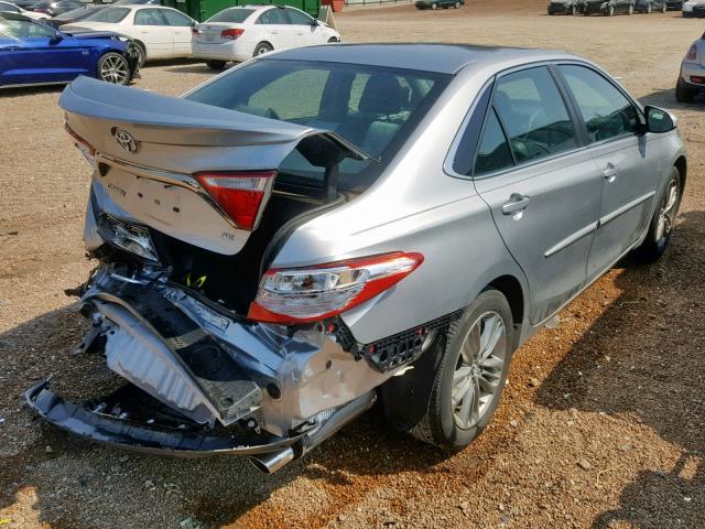 4T1BF1FK7FU039204 - 2015 TOYOTA CAMRY LE SILVER photo 4