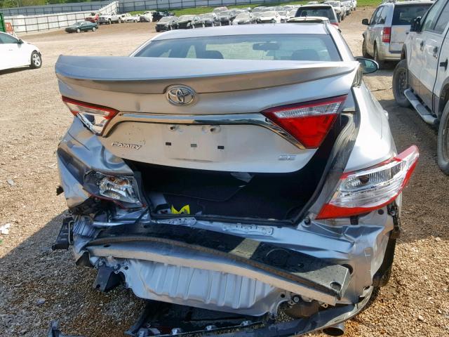 4T1BF1FK7FU039204 - 2015 TOYOTA CAMRY LE SILVER photo 9
