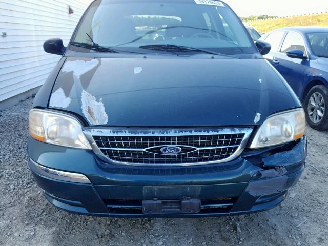 2FMDA534XYBA38755 - 2000 FORD WINDSTAR S GREEN photo 9