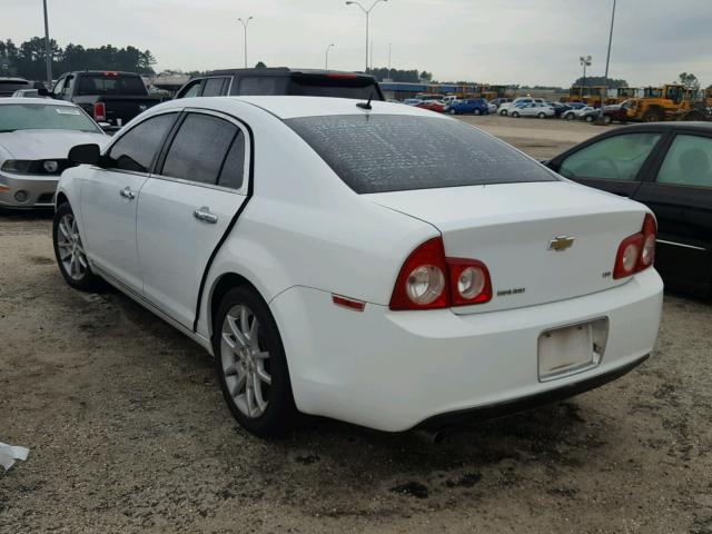 1G1ZK57B29F177593 - 2009 CHEVROLET MALIBU LTZ WHITE photo 3