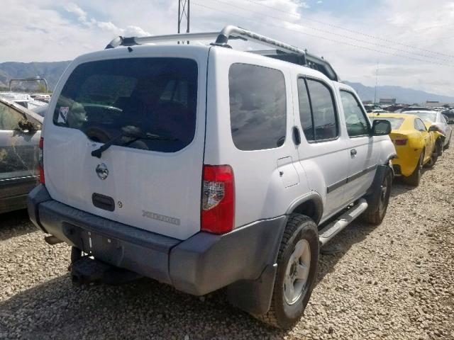 5N1ED28Y44C601055 - 2004 NISSAN XTERRA XE WHITE photo 4