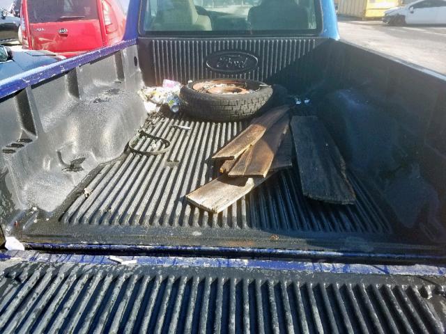 1FTYR10U58PA77242 - 2008 FORD RANGER BLUE photo 6