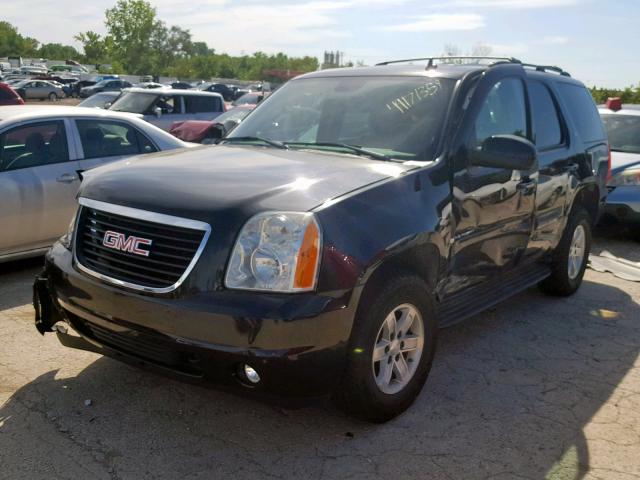 1GKFK13077R126971 - 2007 GMC YUKON BLACK photo 2