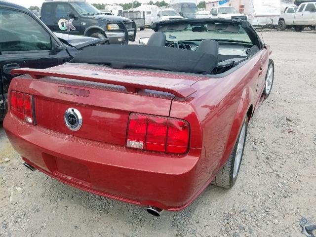 1ZVHT85H385136464 - 2008 FORD MUSTANG GT RED photo 9