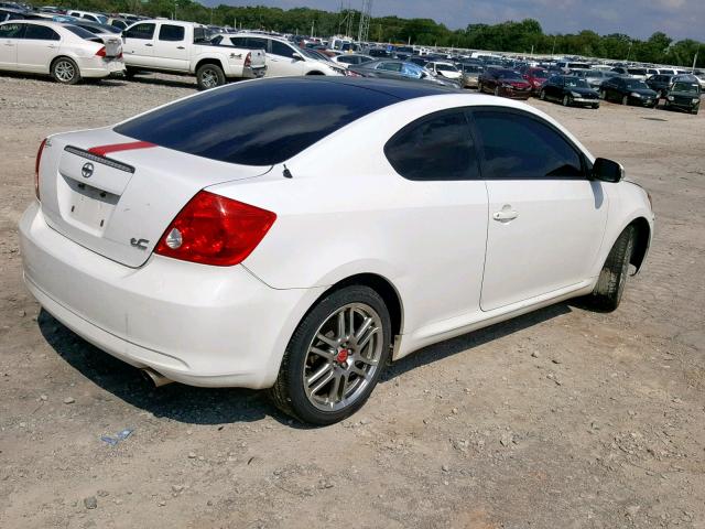 JTKDE167370172734 - 2007 TOYOTA SCION TC 白色 照片 4