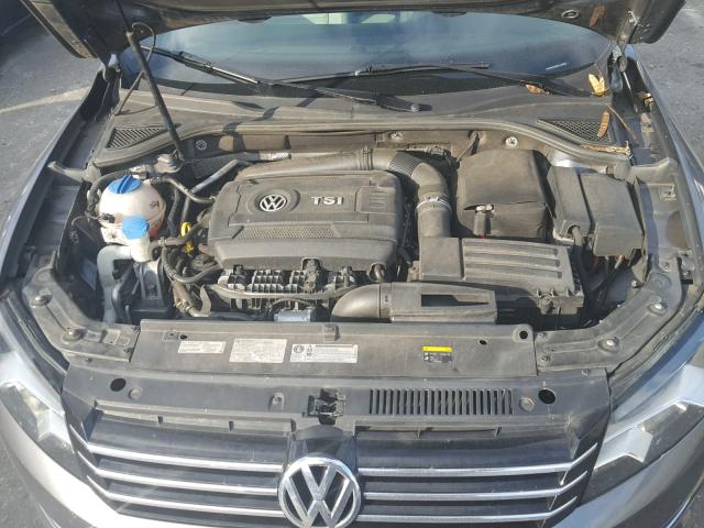 1VWAS7A3XFC119758 - 2015 VOLKSWAGEN PASSAT S GRAY photo 7