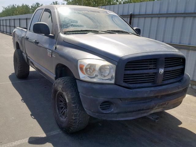 1D3KS28D37J544350 - 2007 DODGE RAM 2500 S Grafit foto 1