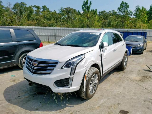 1GYKNDRS7HZ131207 - 2017 CADILLAC XT5 LUXURY WHITE photo 2