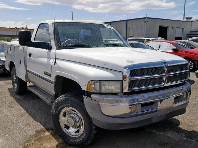 1B7KF26D6VJ551421 - 1997 DODGE RAM 2500 WHITE photo 1