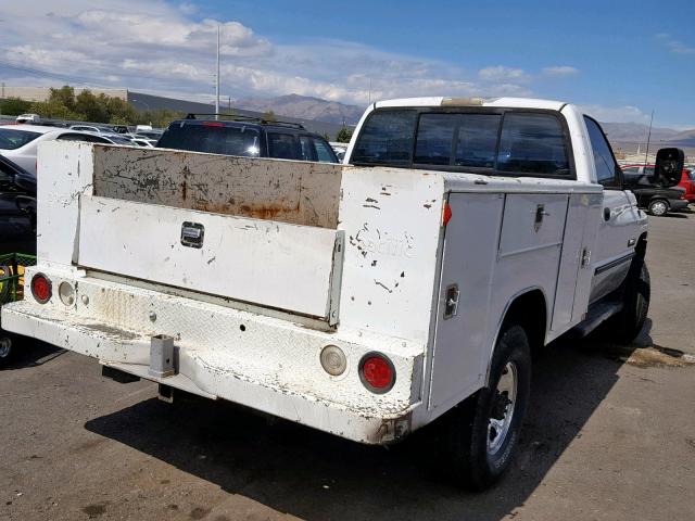 1B7KF26D6VJ551421 - 1997 DODGE RAM 2500 WHITE photo 4