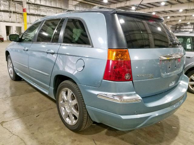 2A8GF78X78R632382 - 2008 CHRYSLER PACIFICA L TEAL photo 3