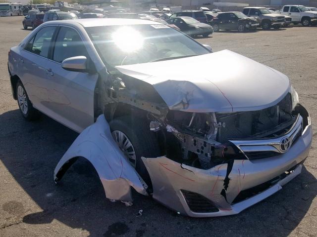 4T4BF1FK4CR244870 - 2012 TOYOTA CAMRY BASE SILVER photo 1