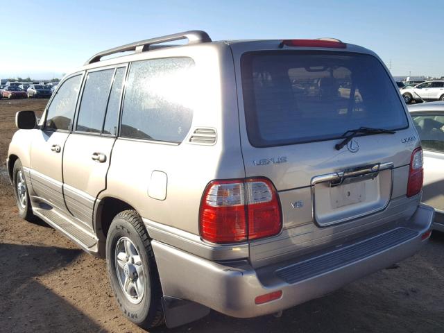 JT6HT00W7W0023886 - 1998 LEXUS LX 470 TAN photo 3