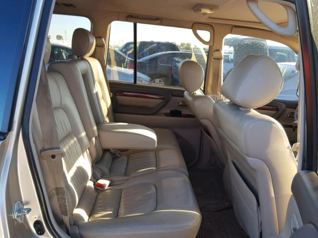 JT6HT00W7W0023886 - 1998 LEXUS LX 470 TAN photo 6