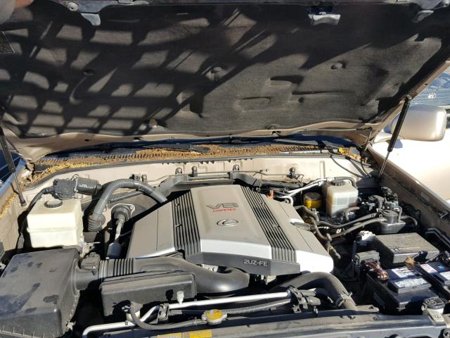 JT6HT00W7W0023886 - 1998 LEXUS LX 470 TAN photo 7