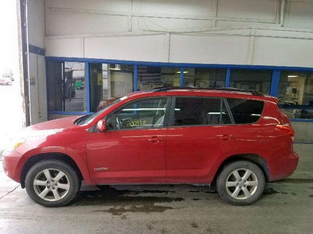 JTMBD31V775061870 - 2007 TOYOTA RAV4 LIMIT RED photo 9