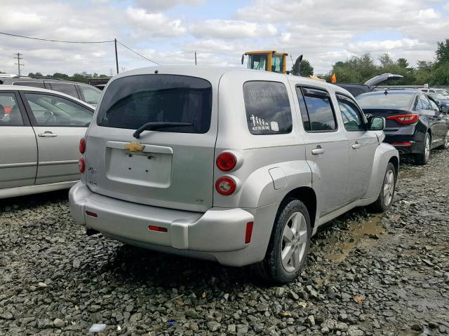 3GNBABDB5AS632135 - 2010 CHEVROLET HHR LT SILVER photo 4