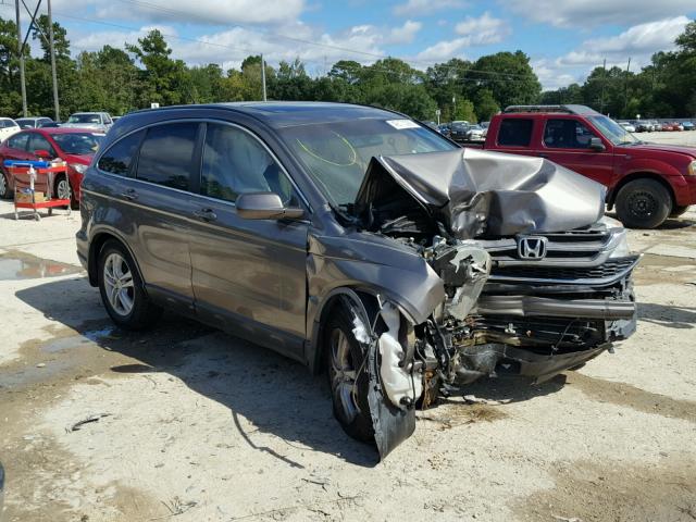 5J6RE3H76AL016418 - 2010 HONDA CR-V EXL GRAY photo 1