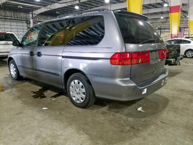 2HKRL1859YH577919 - 2000 HONDA ODYSSEY LX GRAY photo 3