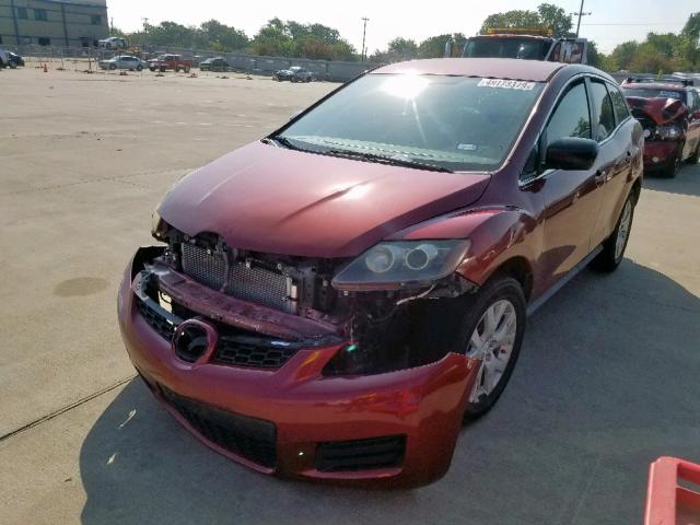 JM3ER293470130658 - 2007 MAZDA CX-7 RED photo 2