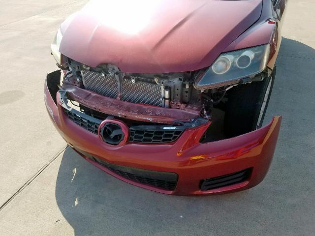 JM3ER293470130658 - 2007 MAZDA CX-7 RED photo 9