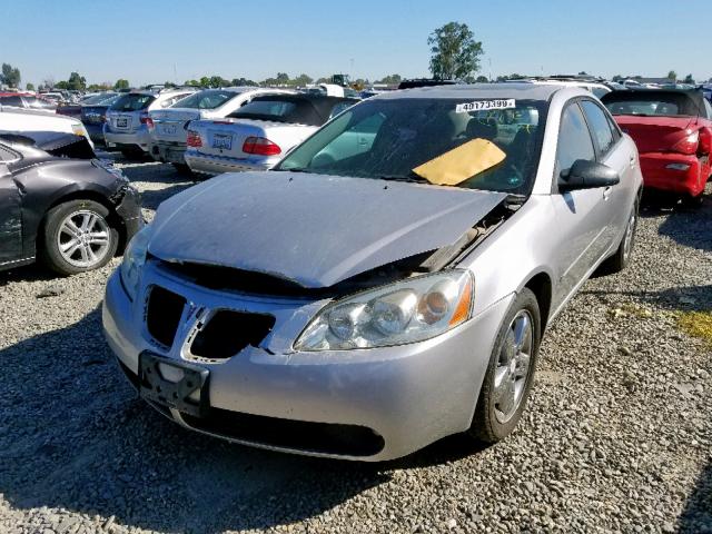 1G2ZH558764103417 - 2006 PONTIAC G6 GT SILVER photo 2