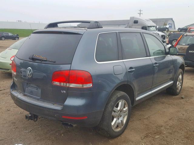 WVGMM77L15D001698 - 2005 VOLKSWAGEN TOUAREG 4. BLACK photo 4