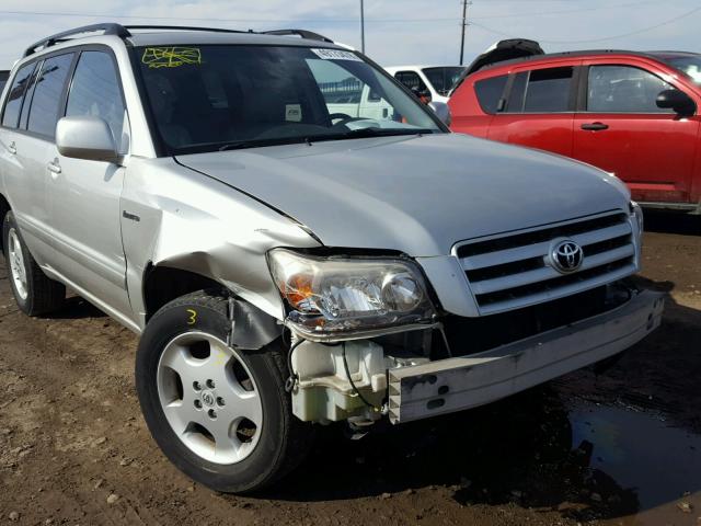 JTEEP21A150108683 - 2005 TOYOTA HIGHLANDER SILVER photo 1